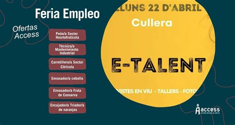 Empleos de Empleo en Cullera, Valencia provincia